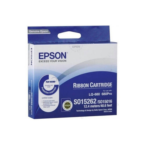Epson C13S015262 S015262 15262 7762 Nastro originale Bk Nero