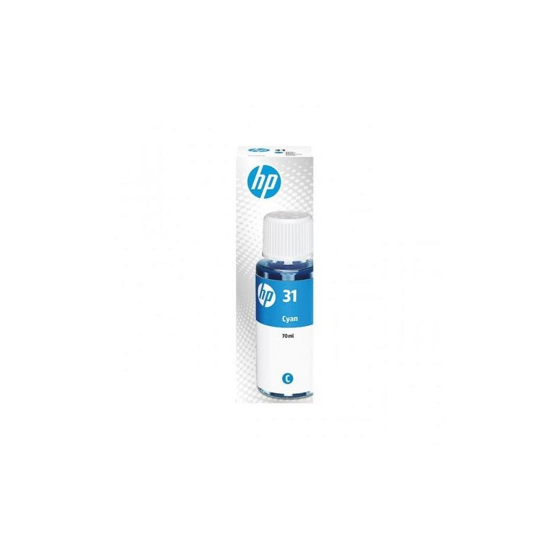 HP 31 1VU26AE 1VV26AE Inchiostro Originale C Ciano 70ml 8000 Pagine