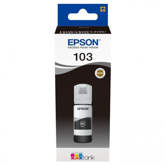 Epson 103 C13T00S14A T00S14A Inchiostro Originale Bk Nero da 70ml