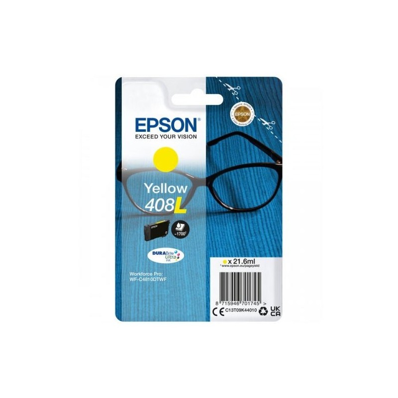 Epson C13T09K44010 408L Cartuccia Originale Y Yellow 1700 Pagine