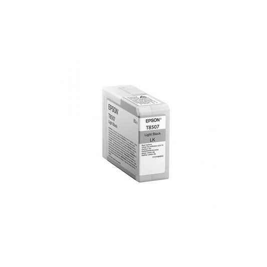 Epson C13T850700 T8507 Cartuccia Originale Light Bk Nero