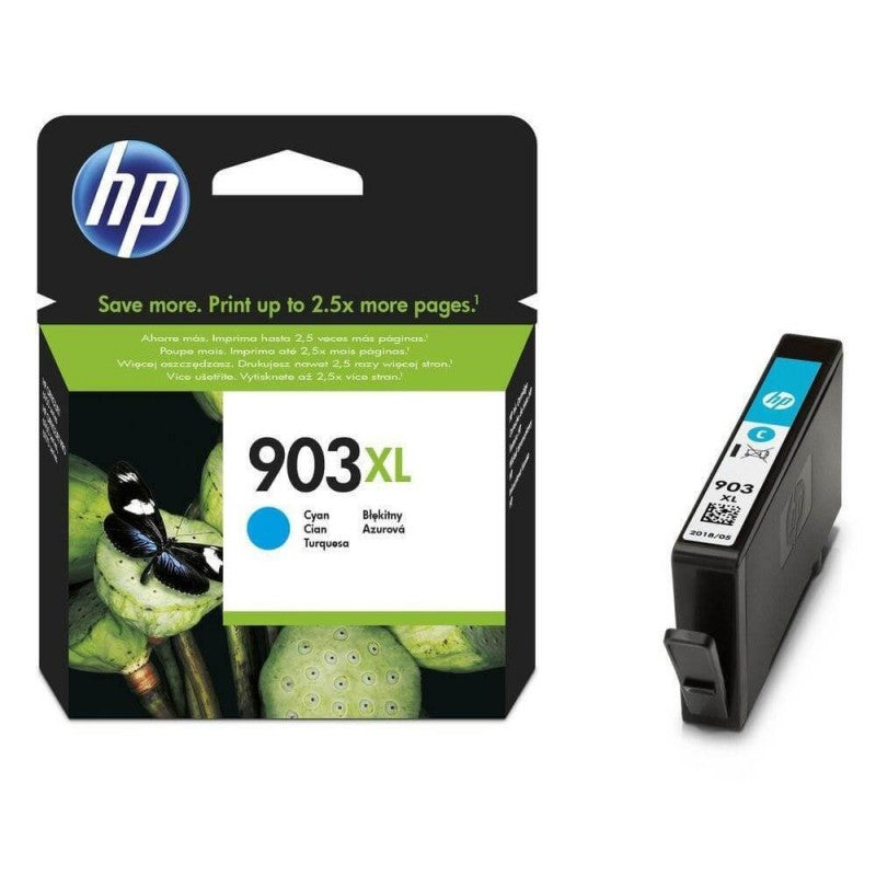 HP T6M03AE 903 xl Cartuccia Originale C Ciano