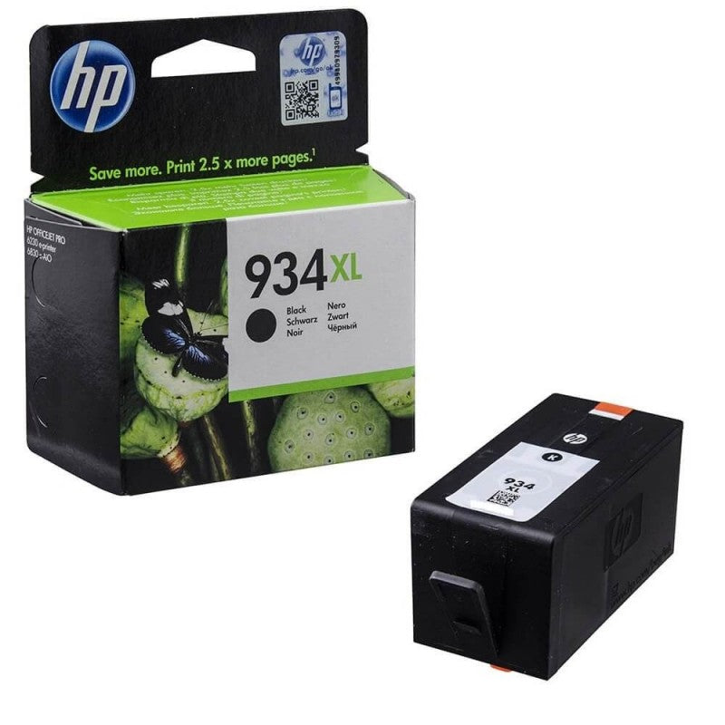 HP C2P23A 934XL Cartuccia Originale Bk Nero