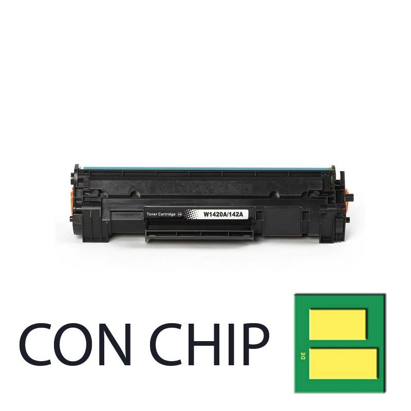 Toner Compatibile Bk Nero Hp W1420X 142X CON Chip 1500 Pagine