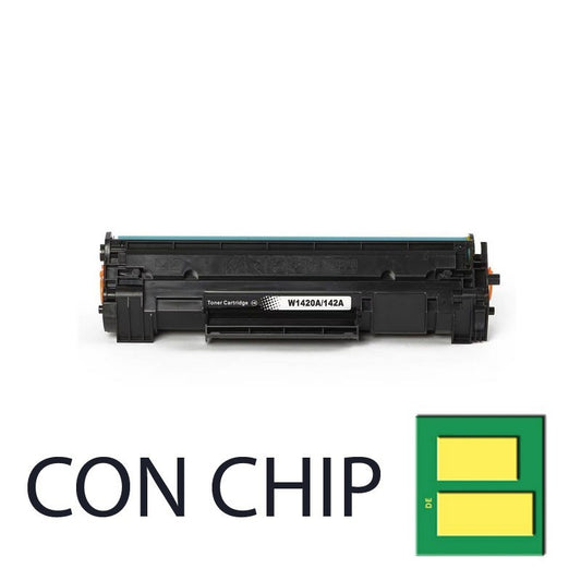 Toner Compatibile Bk Nero Hp W1420X 142X CON Chip 1500 Pagine