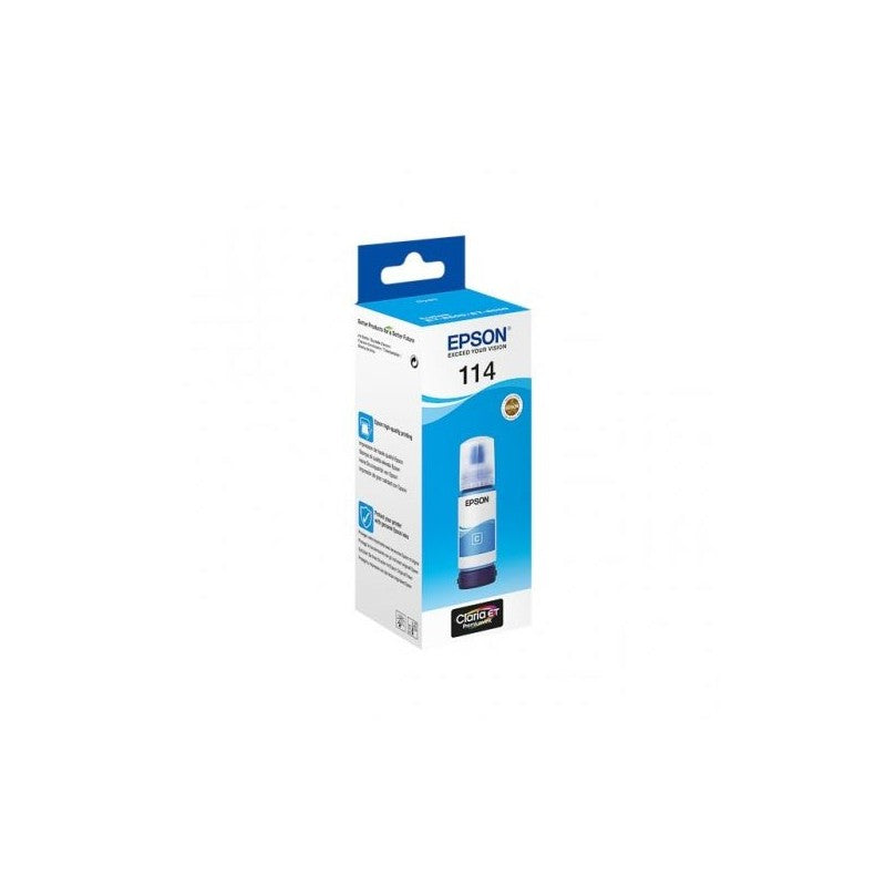 Epson 114 C13T07B240 T07B240 Inchiostro Originale C Ciano 70ml 6200 Pagine