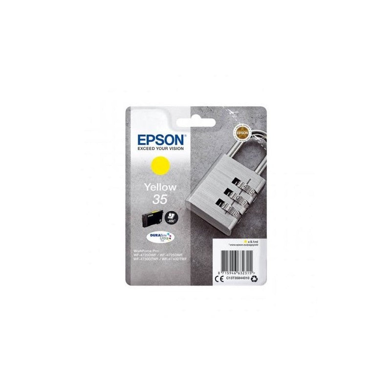 Epson C13T35844010 T3584 35 Cartuccia Originale Y Yellow 650 Pagine