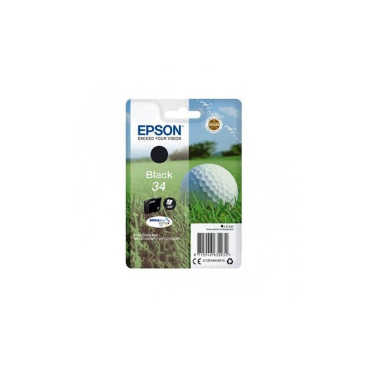 Epson C13T34614010 T3461 34 Cartuccia Originale Bk Nero 350 Pagine