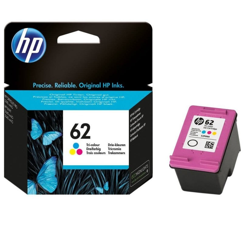 HP 62 C2P06AE Cartuccia originale Colore Tricomia 165 Pagine
