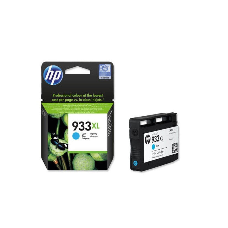 HP CN054AE 933XL Cartuccia Originale C Ciano