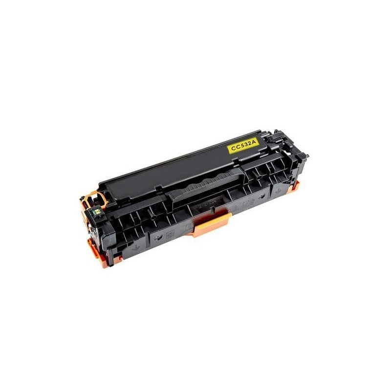 Toner Compatibile HP CC532A Y Yellow 2800 Pagine