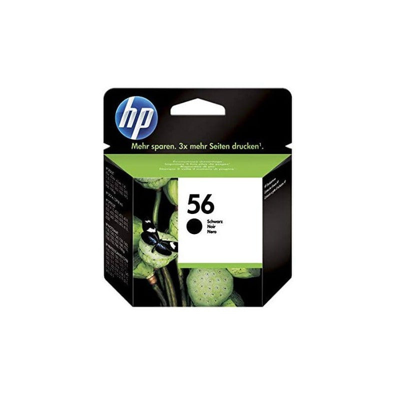 HP C6656AE 56 Cartuccia Originale Bk Nero