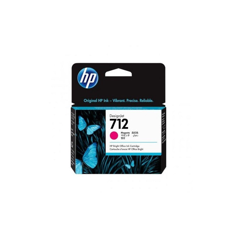 HP 3ED68A 712 Cartuccia Originale M Magenta